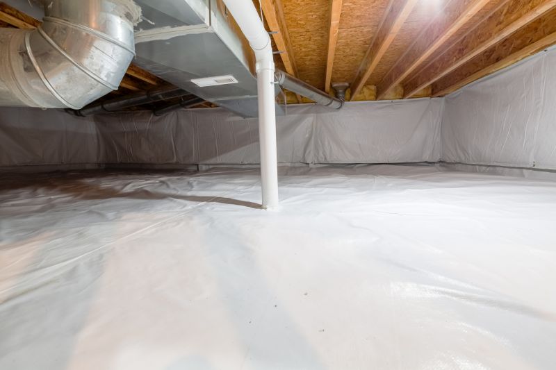 Encapsulated Crawlspace with Insulation