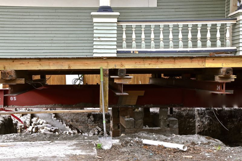 Before Foundation Leveling